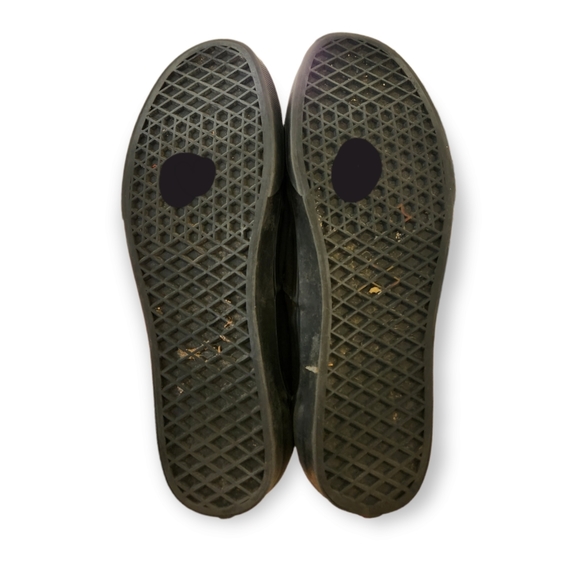 Vans Low Top Canvas Sneakers Black Men's 10.5 - Picture 6 of 7